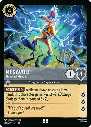 Megavolt (Electrical Menace) - 186/204 - Uncommon (Foil)