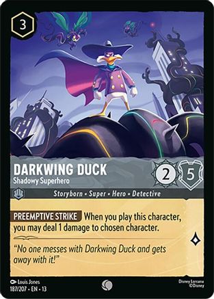 Darkwing Duck (Shadowy Superhero) - 187/204 - Common