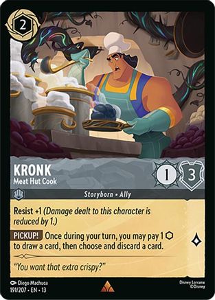 Kronk (Meat Hut Cook) - 191/204 - Rare (Foil)