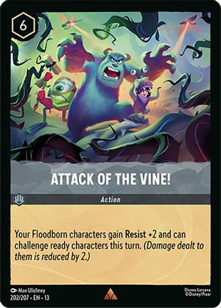 Attack of the Vine! - 202/204 - Rare (Foil)