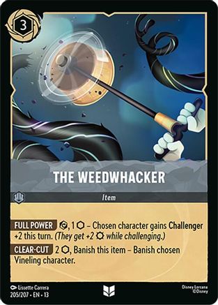 The Weedwhacker - 205/204 - Uncommon (Foil)