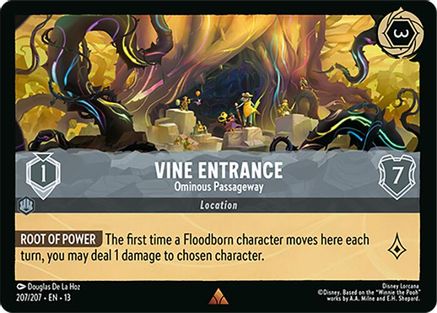Vine Entrance (Ominous Passageway) - 207/204 - Rare (Foil)