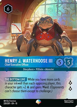 Henry J. Waternoose III (Chief Executive Officer) - 220/204 - Epic