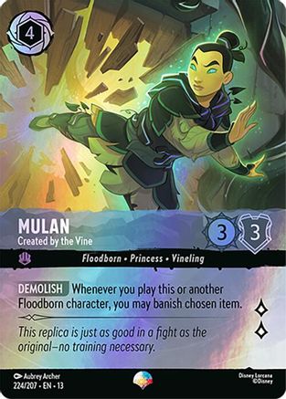 Mulan (Created by the Vine) - 224/204 - Epic