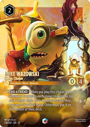 Mike Wazowski (Heroic Climber) - 226/204 - Enchanted