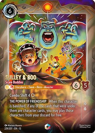 Sulley & Boo (Scare Buddies) - 229/204 - Enchanted