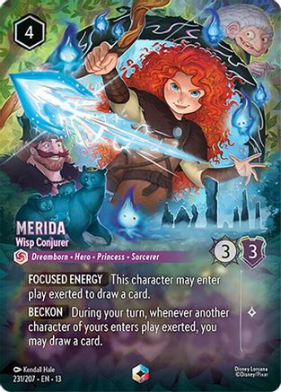 Merida (Wisp Conjurer) - 231/204 - Enchanted