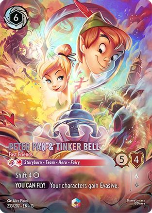 Peter Pan & Tinker Bell (Fast Friends) - 233/204 - Enchanted