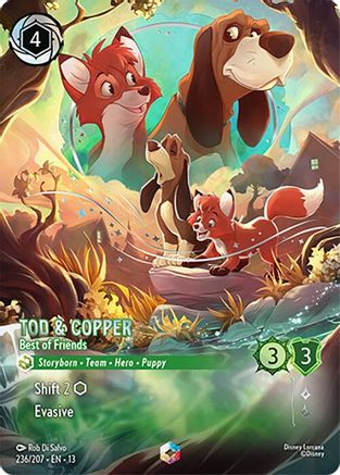 Tod & Copper (Best of Friends) - 236/204 - Enchanted