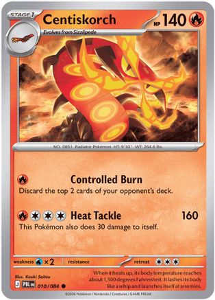 Centiskorch - 010/083 - Common