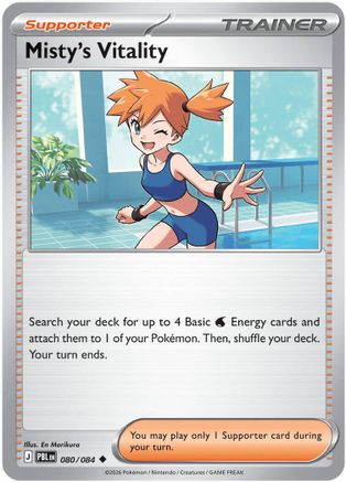 Misty's Vitality - 080/084 - Uncommon