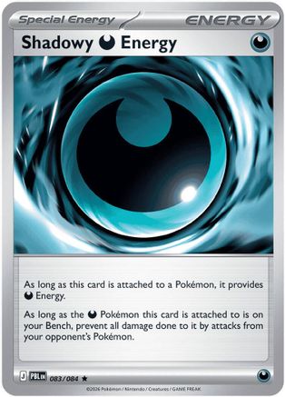 Shadowy Darkness Energy - 083/083 - Rare