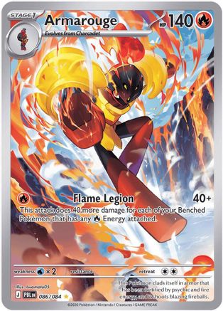 Armarouge 086/084 - Illustration Rare - Holofoil