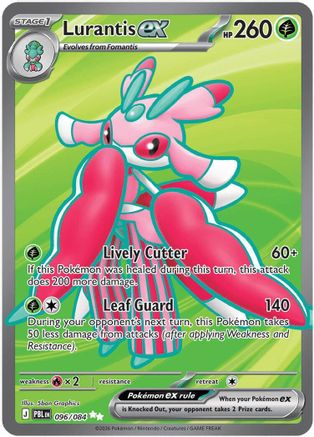 Lurantis EX - 096/084 - Ultra Rare