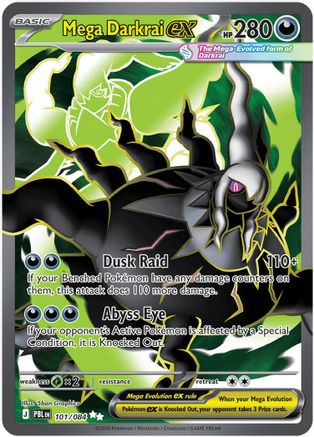 Mega Darkrai EX - 101/084 - Ultra Rare