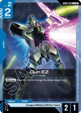 Gun EZ (GD05-013) - Common