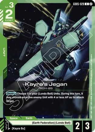 Kayra's Jegan (GD05-028) - Common