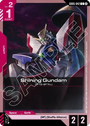 Shining Gundam (GD05-042) (GD05-042) - Common
