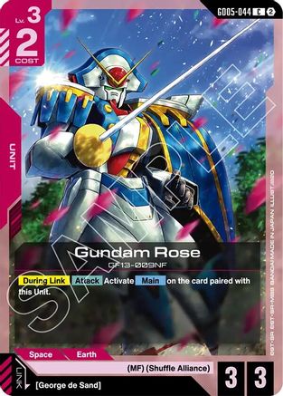 Gundam Rose (GD05-044) - Common
