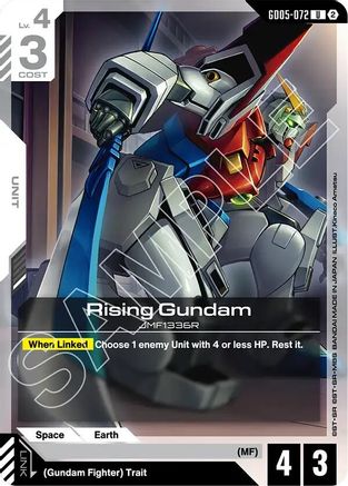 Rising Gundam (GD05-072) - Uncommon
