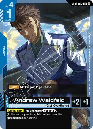 Andrew Waldfeld (GD05-082) - Uncommon