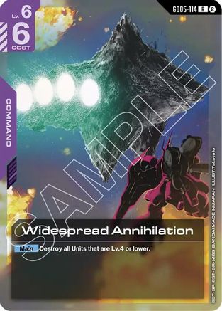 Widespread Annihilation (GD05-114) - Rare