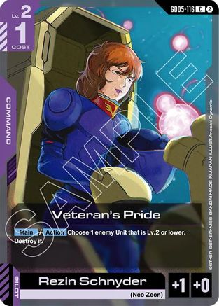 Veteran's Pride (GD05-116) - Common