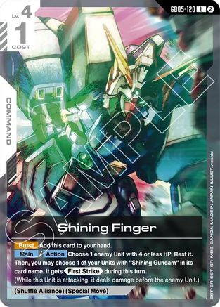 Shining Finger (GD05-120) (GD05-120) - Uncommon