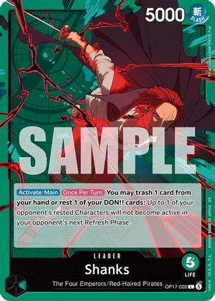 Shanks - OP17-020 - Leader (Presale)