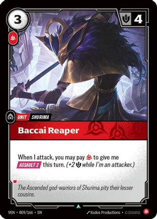 Baccai Reaper - 009/166 - Uncommon (Foil)