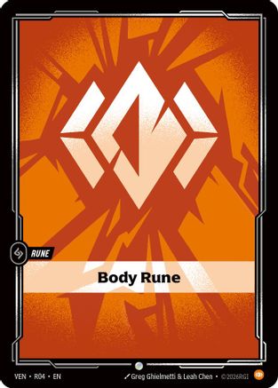 Body Rune - R04 - Common (Foil)