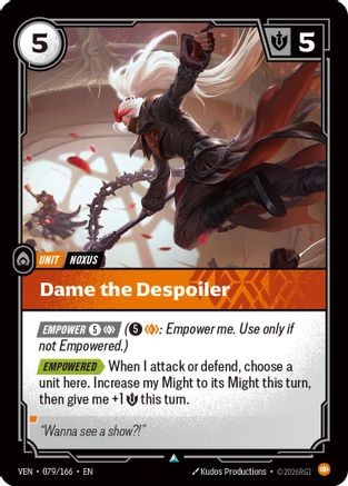 Dame the Despoiler - 079/166 - Uncommon (Foil)