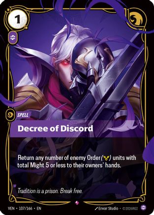 Decree of Discord - 107/166 - Rare