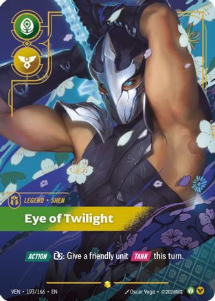 Shen - Eye of Twilight (Overnumbered) - 193/166 - Showcase