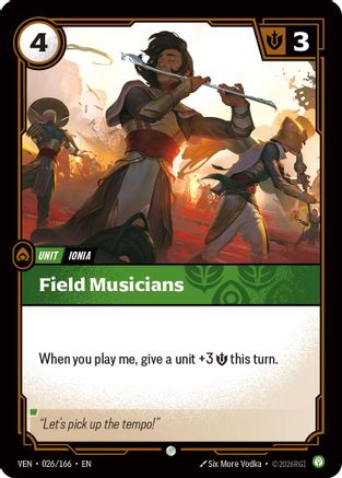Field Musicians - 026/166 - Common (Foil)
