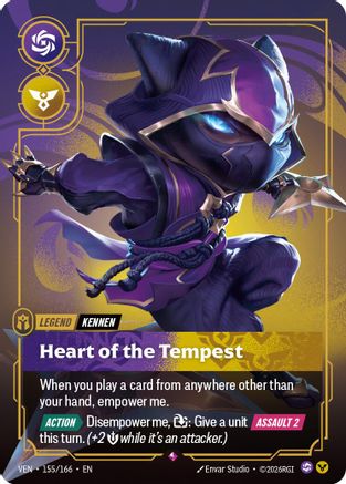 Kennen - Heart of the Tempest - 155/166 - Rare