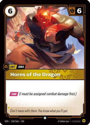 Horns of the Dragon - 118/166 - Common (Foil)