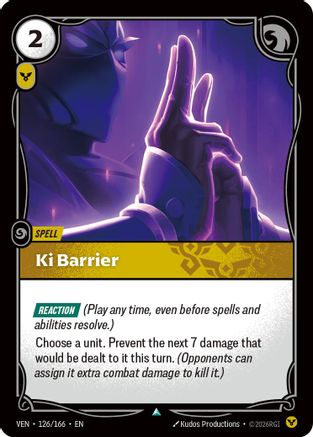 Ki Barrier - 126/166 - Uncommon (Foil)