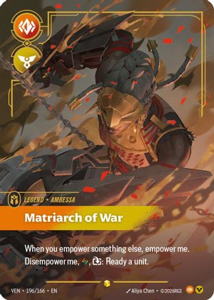Ambessa - Matriarch of War (Overnumbered) - 196/166 - Showcase