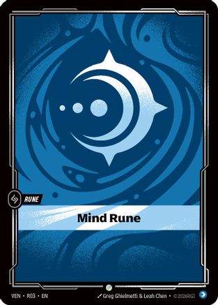 Mind Rune - R03 - Common (Foil)