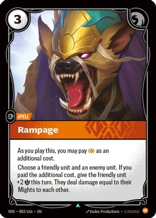 Rampage - 083/166 - Uncommon (Foil)