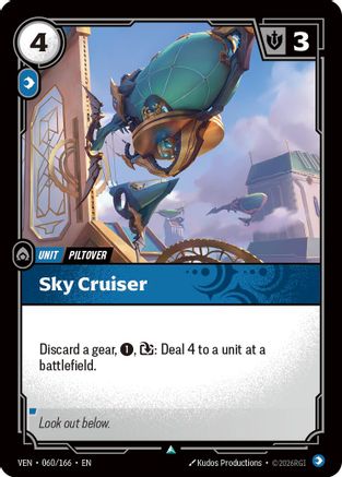 Sky Cruiser - 060/166 - Uncommon (Foil)