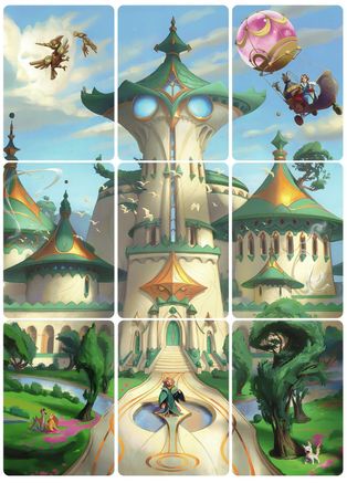 Archazia's Island Puzzle Insert (Set of 9) -