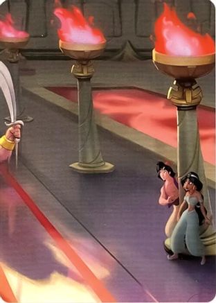 Reign of Jafar Puzzle Insert (Version 1 of 2) -