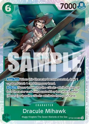 Dracule Mihawk - ST32-003 - Super Rare