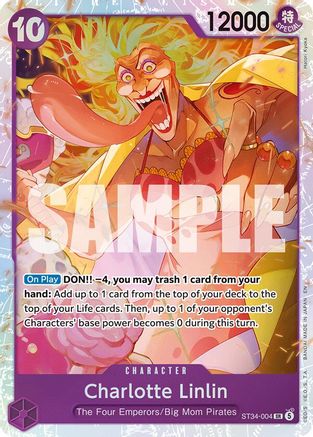 Charlotte Linlin - ST34-004 - Super Rare