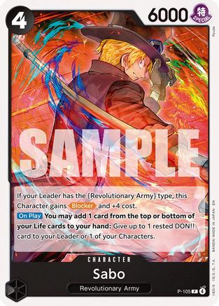 Sabo - P-105 - Promo