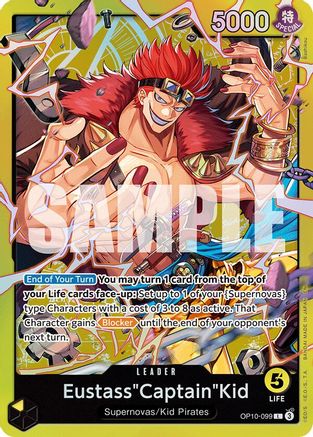 Eustass"Captain"Kid (OP10-099) - OP10-099 - Leader