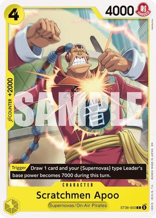 Scratchmen Apoo - ST36-003 - Common
