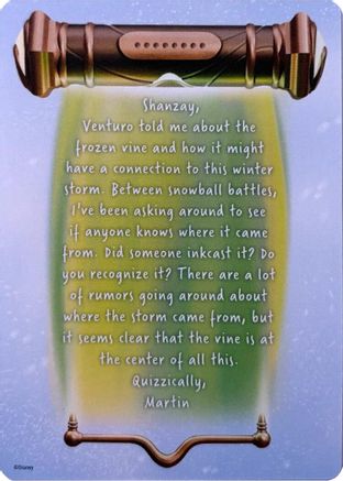 Winterspell Lore Card -